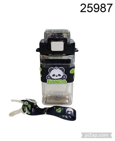 Imagen de BOTELLA PLASTICA 650ML C/CORREA PANDA 3.26